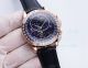 Copy Patek Philippe Sky Moon Celestial Star Dial Black Leather Strap Watch Diamonds Bezel (1)_th.jpg